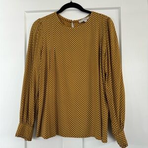 LOFT Polka Dot Top